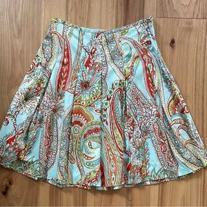 Tommy Bahama Paisley Midi Skirt, Size 2